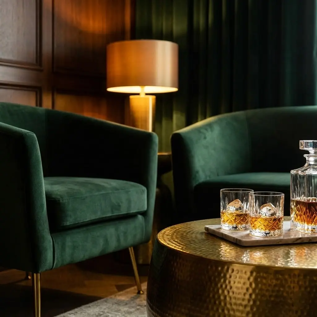 Gold & Velvet Lounge